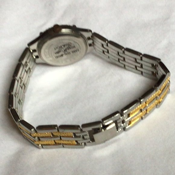 Geneva - Two toned women's quartz watch - Picture 6 of 7